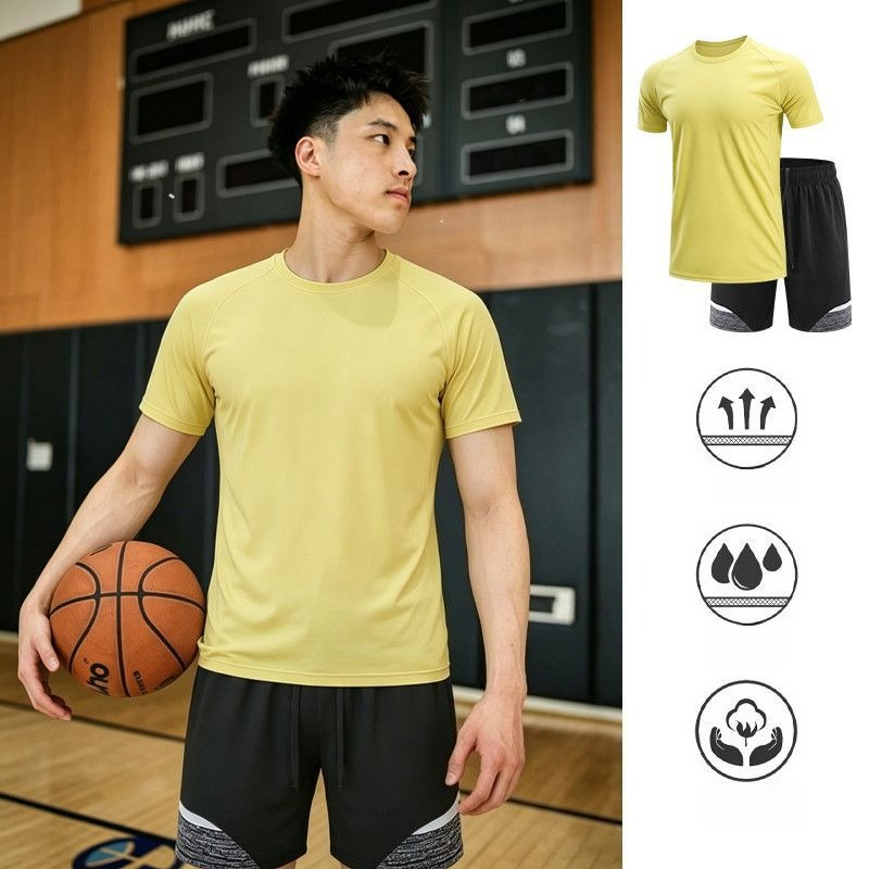 Fitness Suit Athletic O-Neck S - Compression Shorts Athletes recension och pris
