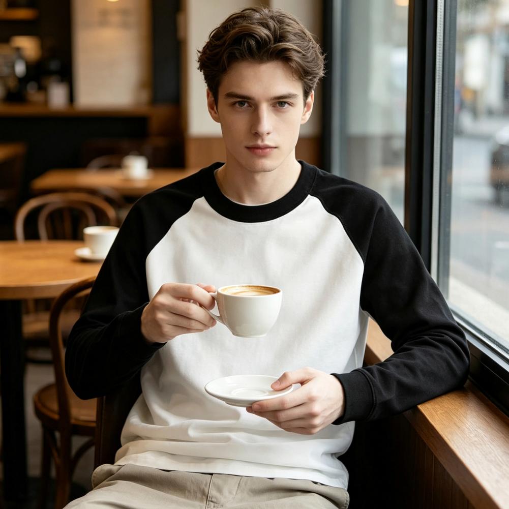 Comfortable Soft Mens Crew Nec - Base Layer Top recension och pris