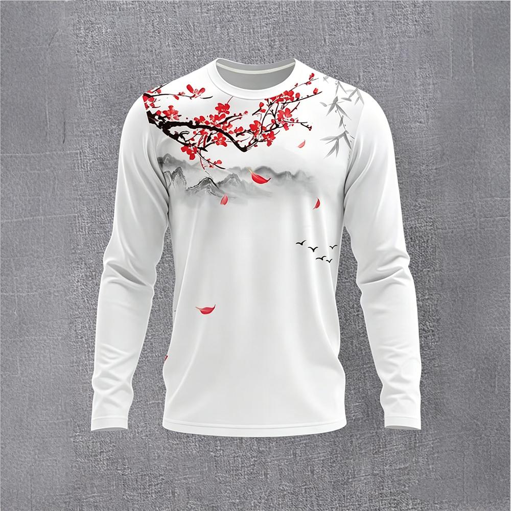 Chinese Style Ink Plum Blossom - Base Layer Top recension och pris