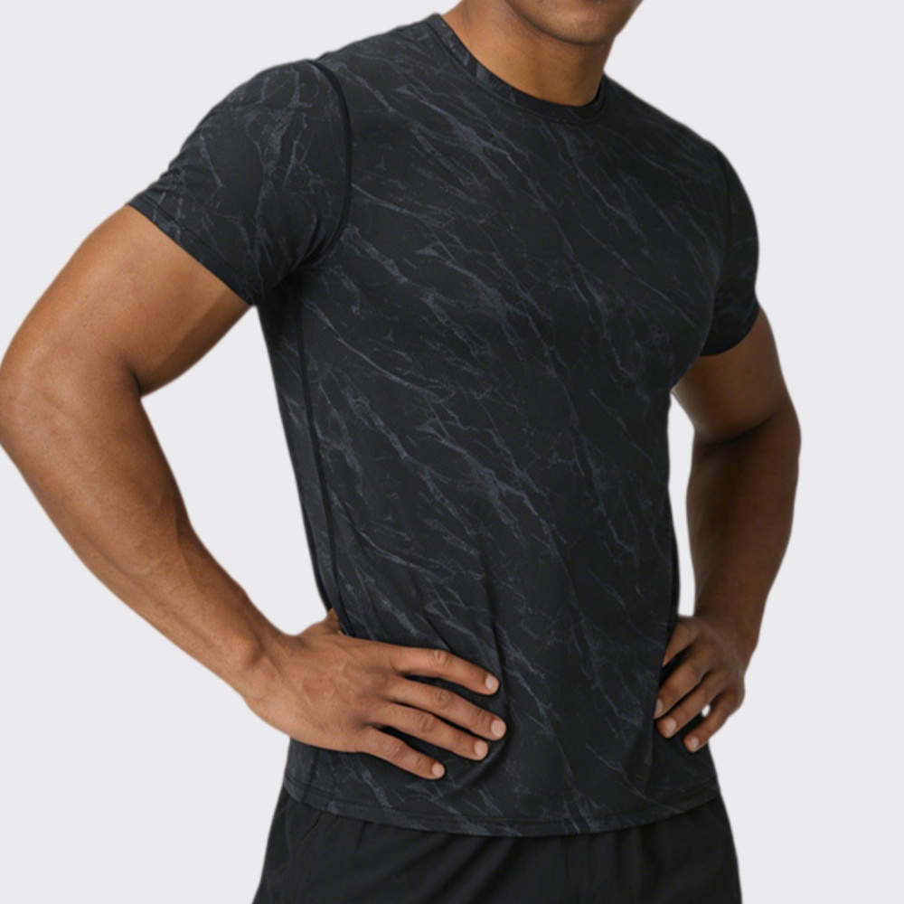 Summer Men's Quick-Dry Fitness - T Shirt Tight Fit recension och pris