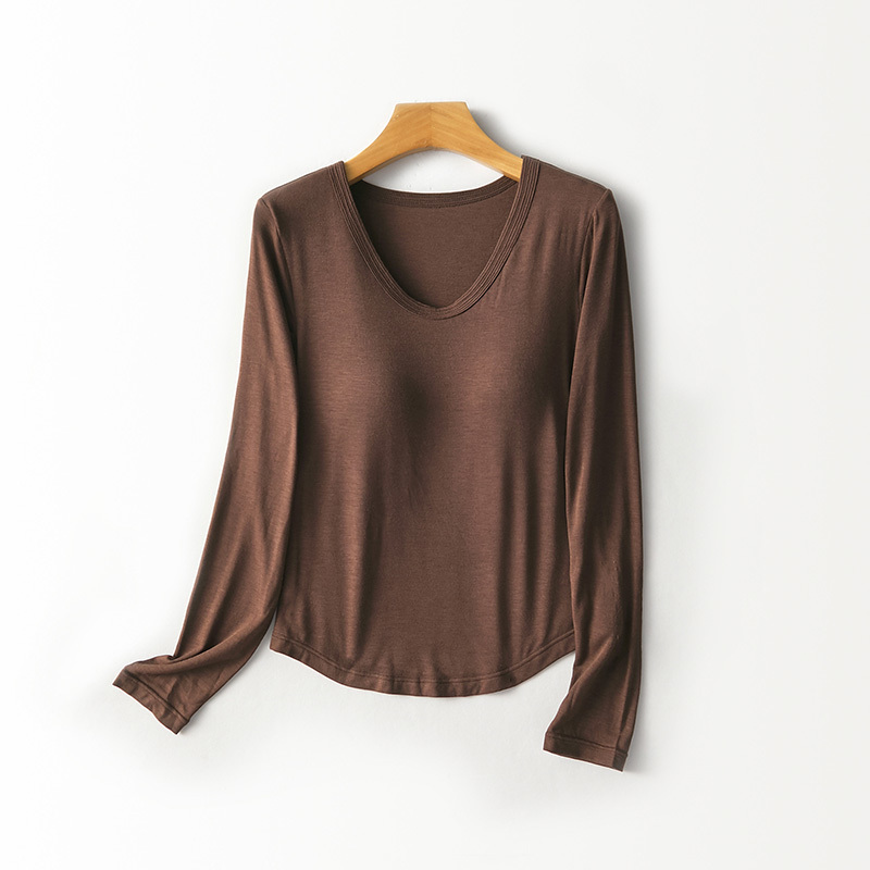 Women U‑Neck Long Sleeve Top B - Base Layer Top recension och pris