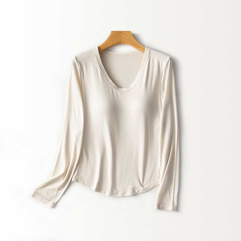 Women U‑Neck Long Sleeve Top B - Base Layer Top recension och pris
